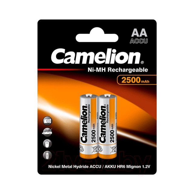 Аккумулятор Camelion NH-AA2500BP2 24/384
