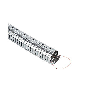 Металлорукав Leiden Electric 809015 РЗ-Ц-Х с протяжкой D-26 25 м