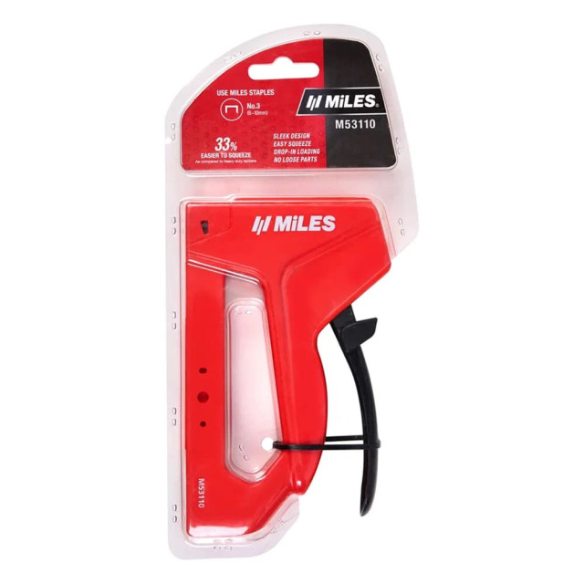 Степлер скобозабивной Miles M53110/T