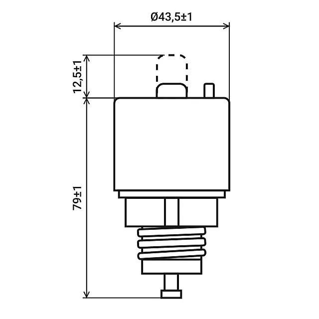 Автоматический выключатель ETP ПАР 25А резьбовой