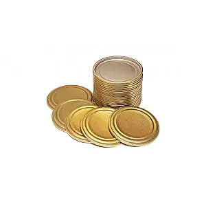 Крышка закаточная СКО I-82 золото 50 шт