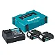 Набор Makita 197658-5 аккумулятор BL1020B и зарядное устройство DC10SB MakPac