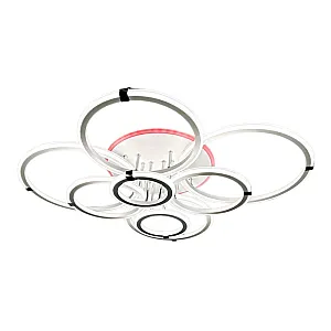 Светильник Айтин-Про D18957C/8 216Вт+10Вт белый/хром (RGB)