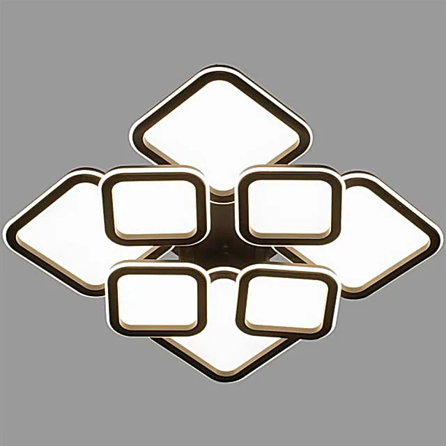 Светильник Айтин-Про N9304/4+4S 248Вт черный