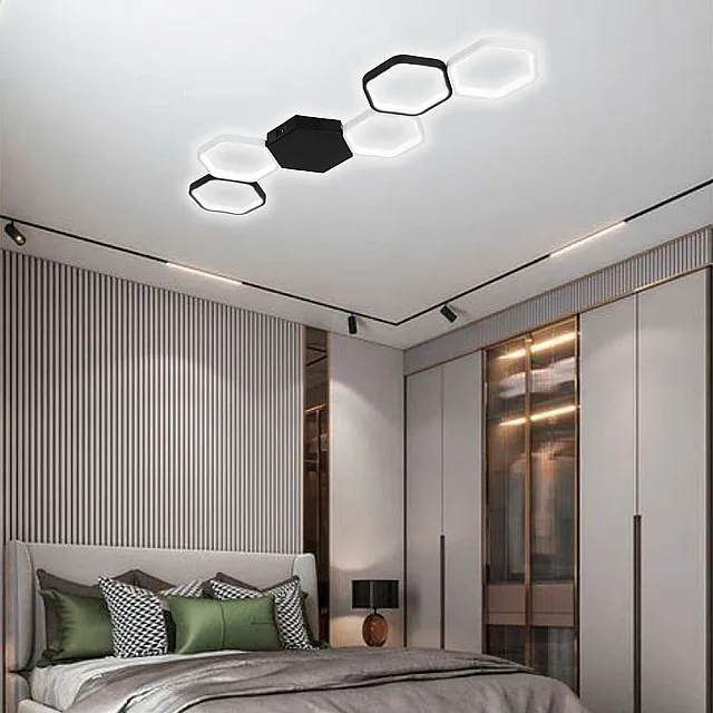 Светильник Айтин-Про RW28115/5 2*60Вт белый/черный