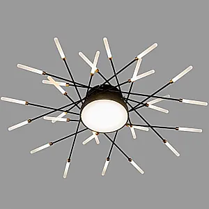 Светильник Айтин-Про C9109/28+1 112Вт черный/золото