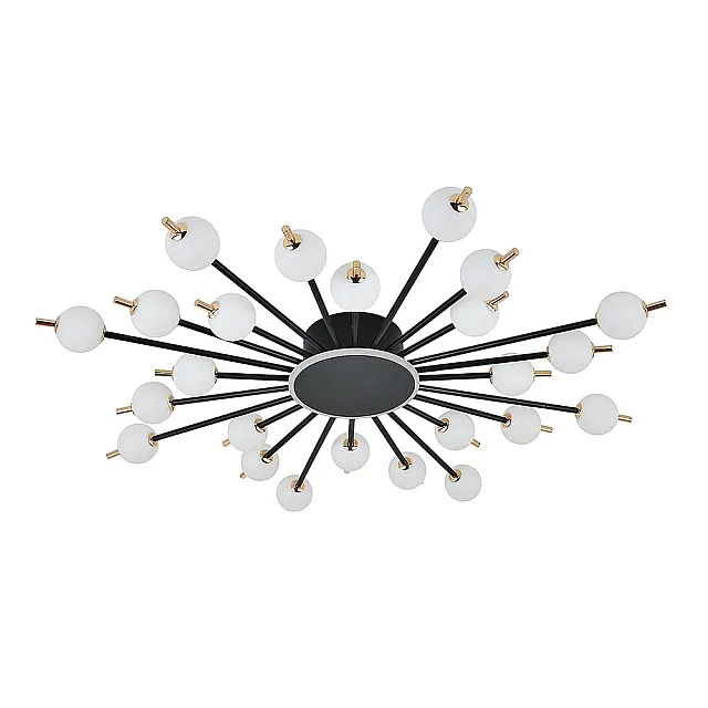 Светильник Айтин-Про Н77117/24+1Т 264Вт черный/золото