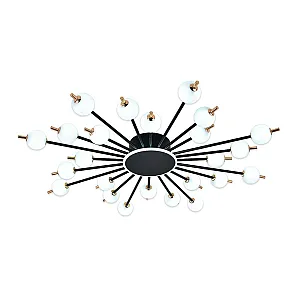 Светильник Айтин-Про Н77117/24+1Т 264Вт черный/золото