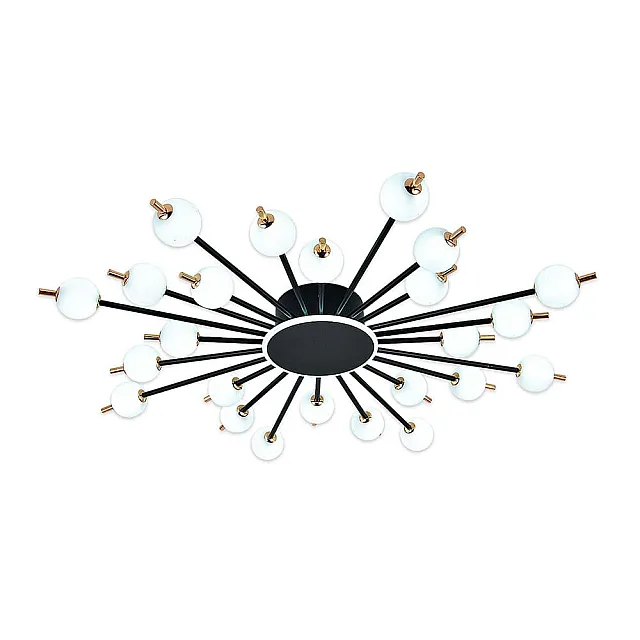 Светильник Айтин-Про Н77117/24+1Т 264Вт черный/золото