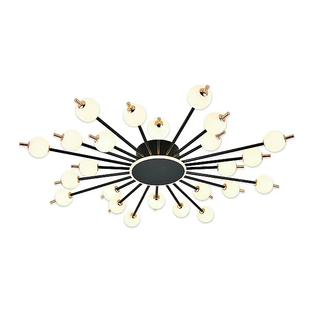 Светильник Айтин-Про Н77117/24+1Т 264Вт черный/золото