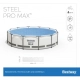 Бассейн каркасный Bestway 56488 Steel Pro Max 457*107см