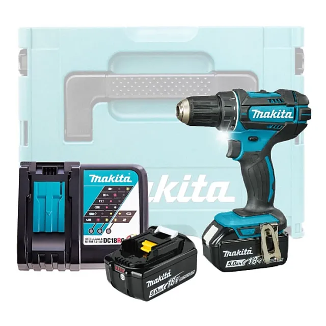 Дрель-шуруповерт Makita DDF482RTJ аккумуляторная