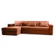 Диван угловой Savlukov Manhattan Белкрафт Escada 151 Brick 2.80*1.85 м
