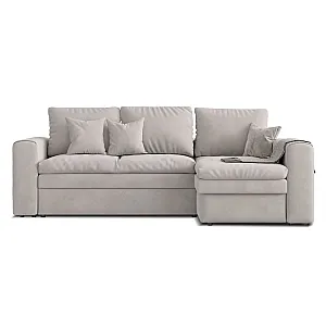 Диван угловой Savlukov Чикаго Belkraft Piano 16 Light Grey 2.80*2.06 м