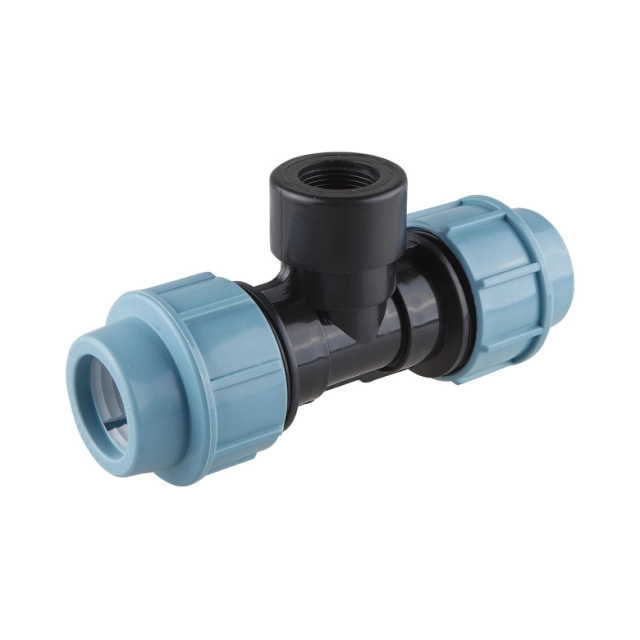 Тройник AV Engineering AVE1082512 ПЭ внутренняя резьба 25*1/2 Тройник AV Engineering AVE1082512 ПЭ внутренняя резьба 25*1/2