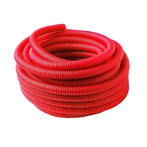 Трубка защитная гофрированная AV Engineering AVE800-008 23 мм для 16 трубы красная