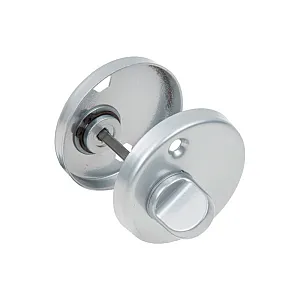 Накладка дверная на цилиндр Jania WC серебро