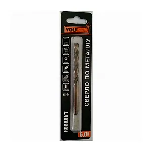 Сверло по металлу Yourtools 7.0*69*109 мм цилиндрический хвостовик HSS-СО