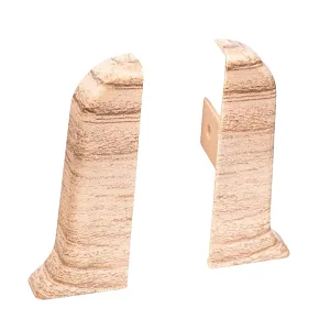 Заглушка с текстурой Rico Leo №130 бук благородный 2 шт