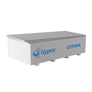 Гипсокартон Gyproc Оптима стеновой обычный 12.5*1200*2500 мм