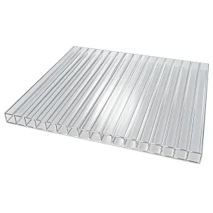 Поликарбонат сотовый Сэлмакс Skarb 4*2100*6000 мм прозрачный