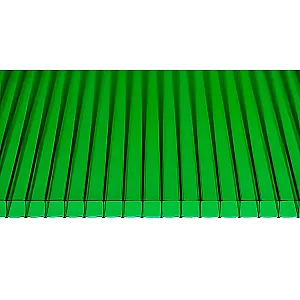 Поликарбонат сотовый Сэлмакс Master 6*2100*6000 мм зеленый