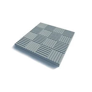 Плитка тротуарная Ластрика 300*300*30 мм серая