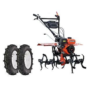 Культиватор Skiper SP-850S+колеса Brado 6.00-12 (комплект)