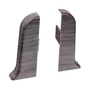 Заглушка Rico Leo с текстурой №150 эбен 2 шт