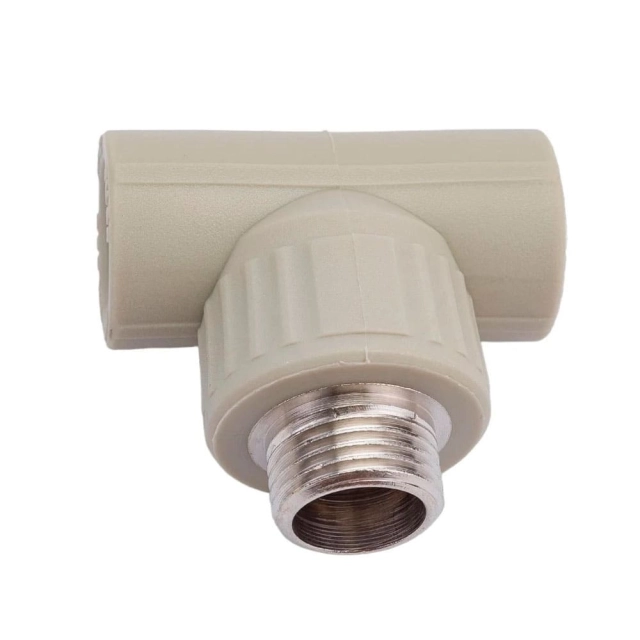 Тройник переходной Valfex 10128020Г PP-R НР Дн 20*1/2 Тройник переходной Valfex 10128020Г PP-R НР Дн 20*1/2
