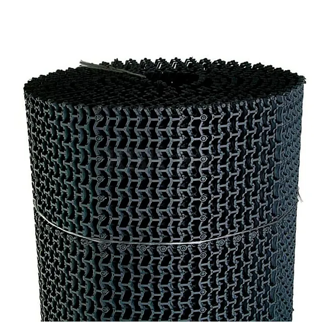 Дорожка Волна 1*10 м черная