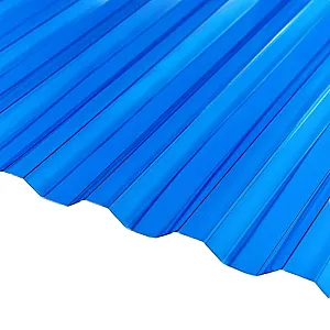 Поликарбонат профилированный монолитный Сэлмакс Greca 0.8*1150*2000 мм синий