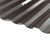 Поликарбонат профилированный монолитный Сэлмакс Greca 0.8*1150*3000 мм серый