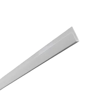Угол стартовый Албико-групп ПВХ белый 610*3*10 мм
