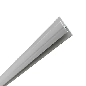 Профиль Н-образный Албико-групп ПВХ белый 610*3*10 мм