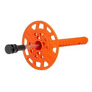 Дюбель тарельчатый ЕКТ 10*90 мм со стальным гвоздем с термоголовкой DTI-10 10 шт