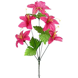 Букет лилий тигровых БС015-1м 5 голов 42 см