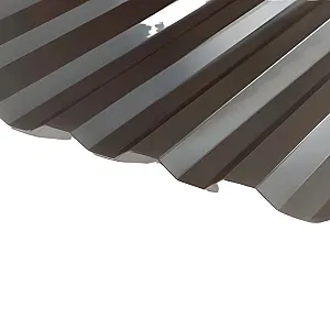 Поликарбонат профилированный монолитный Сэлмакс Greca 0.8*1050*1985 мм серый