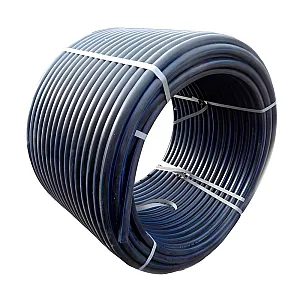 Труба напорная питьевая Полипластик 00027069 ПЭ100 SDR11 110*10 мм с полосой