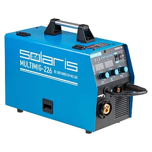 Инвертор сварочный Solaris Multimig-226 2 в 1
