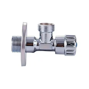 Вентиль Vieir VER58 угловой хромированный 1/2