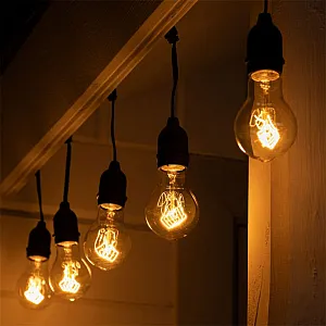 Гирлянда Luazon Lighting Белт Лайт Ретро Spec темная нить 10 м