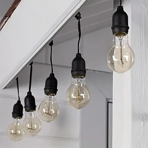 Гирлянда Luazon Lighting Белт Лайт Ретро Spec темная нить 10 м