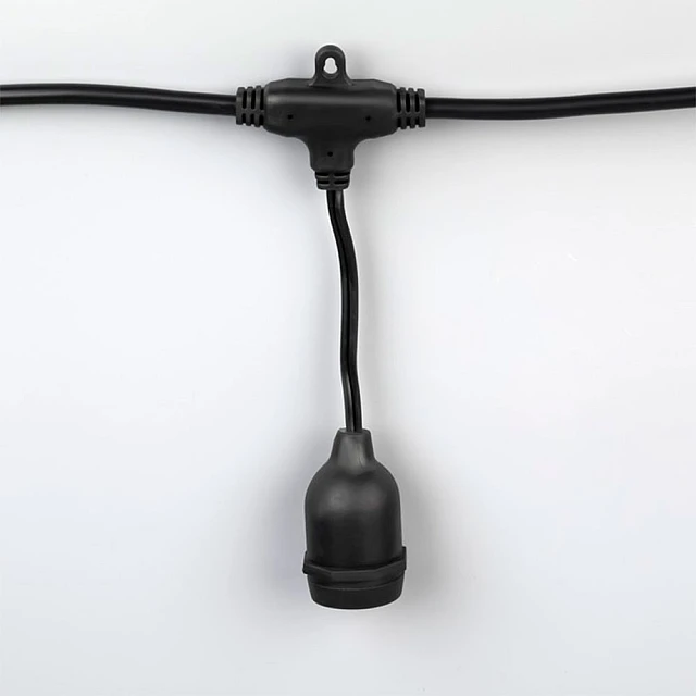 Гирлянда Luazon Lighting Белт Лайт Ретро Spec темная нить 10 м Гирлянда Luazon Lighting Белт Лайт Ретро Spec темная нить 10 м
