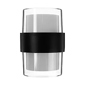 Светильник Гранд двойной FSD-040 фасадный 10 Вт 3000К IP65 220 В пластик черный