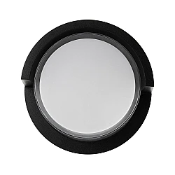 Светильник Сити FSD-048 фасадный 10 Вт 3000К круг IP65 220 В пластик черный