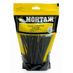 Гвоздь шиферный 5*120 мм Монтаж MD001119 дой-пак L 1 кг