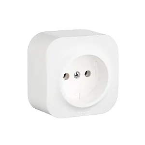 Розетка Legrand Quteo 782210 2P 10/16A белый