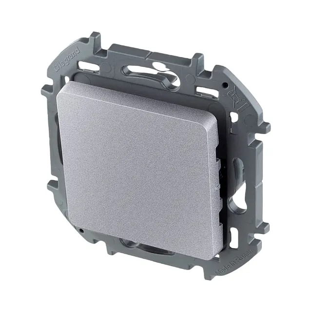 Выключатель Legrand Inspiria 673602 алюминий