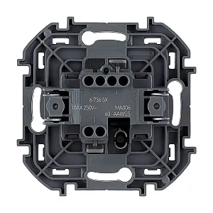 Переключатель Legrand Inspiria 673653 на 2 направления антрацит